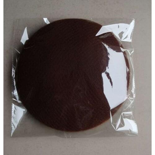 Whole sale nylon beard cover disposable hairnet 20inch brown color