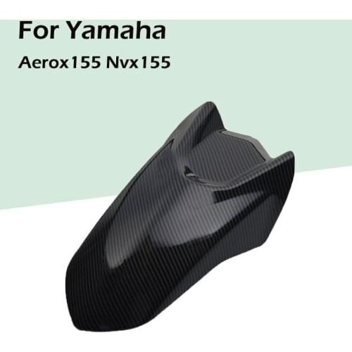 For Yamaha Aerox155 Nvx155 Modified Front Fender Rear Soil Removal Carbon Fiber Pattern Front Fender Windscreen Motorcycle