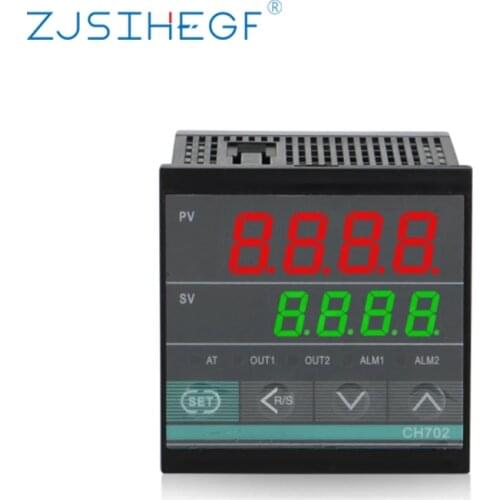 PID Digital Industrial CH702 72*72mm Temperature Controller Oven 0-10V 4-20mA Voltage Output SSR Relay AC 220V 24VDC 380VDC