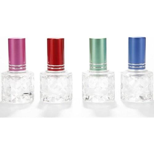 Wholesale 8 ml Glass Spray Bottle Perfume Vials Refillable Perfume Bottle Fragrance Cosmetic Packaging Bottle
