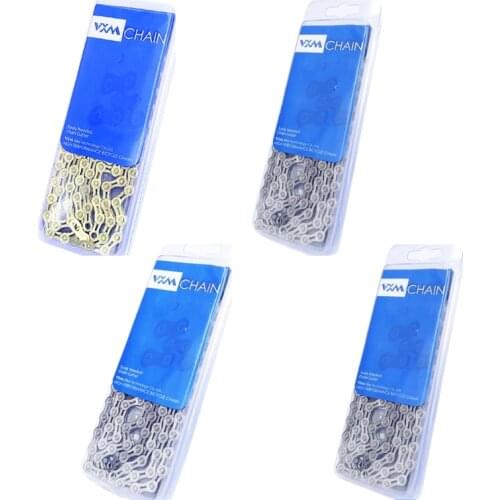 1/2”X11/128" 10 11 Speed Ultralight Bicycle Chain Half-Hollow Mountain Road Bike 116-Links Chain MTB Parts Freestyle Chain