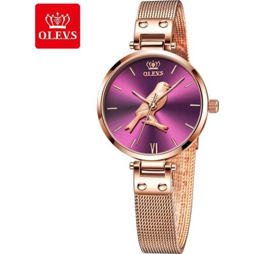 Oris brand imported movement waterproof ladies quartz watch, hot-selling net celebrity fashion trend waterproof quartz watch