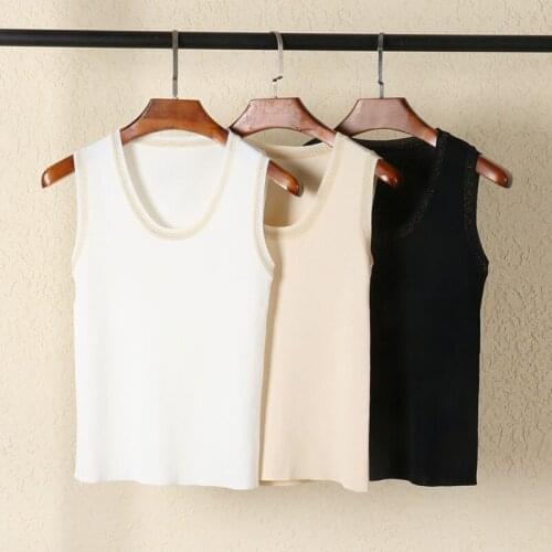 Vest Sweater 2021 Knitted Loose Sweater Vintage Female Waistcoat Chic Oversized Sweater Tops Women Clothes pull oversize femme