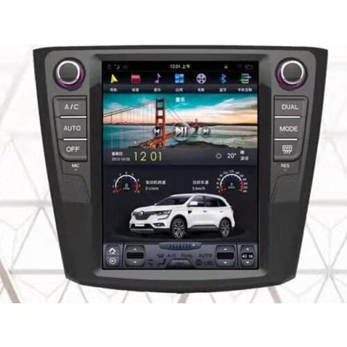 10.4 inch Vertical Screen Tesla Style Android 9.0 Car DVD GPS Navigation Radio Audio Player for Renault kadjar px6 carplay IPS