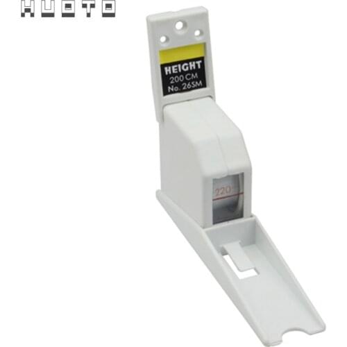 2m Stadiometer Wall Mounted Growth Stature Meter Measure Home Office Use Adult Children Height Measuring tape