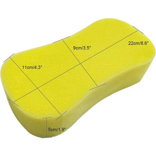Car Sponge Caravan Washing 210x115x65mm 3 Pcs Home Sponge Block Triple Wax