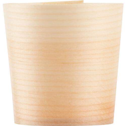 Promotion - Wedding Party Supplies French Fries Chips Dessert, 60*60mm Disposable Natural Pine Wood Serving Cup/Bowl, 50/Pack