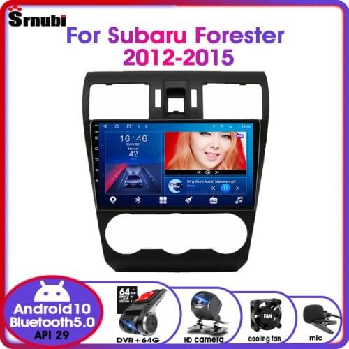 Android 10 2 din Car Radio For Subaru Forester XV WRX 2012-2015 Multimedia Player 4G GPS Navigation DSP RDS IPS Split Screen DVD