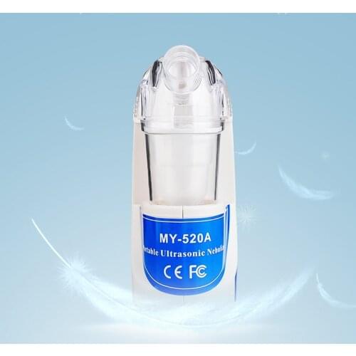 Health Care Automizer Portable Mini Handheld Quiet Home Nebulizer Inhaler Ultrasonic Nebulizer for Children Adult Asthma Inhaler