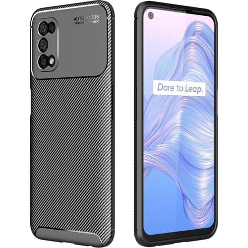 Case for oppo realme 7 5g bumper cover on realmi 7 6.5 realme7 realmi7 protective phone coque bag soft tpu matte silicone funda
