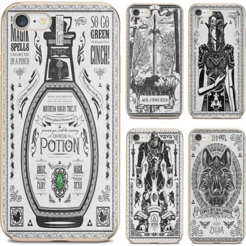 Case For Samsung Galaxy A12 A31 A41 A51 A71 A20e A21s M30 A10 A30 A40 A50 A60 A70 Zelda-Twilight-Wolf-Link-Line-Legend