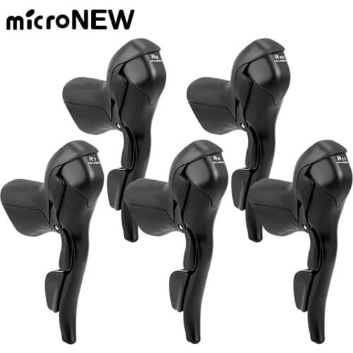 MicroNEW MTB Bike Transmission Road Rider Change Variable Speed Brake Combo Dual Control 2*7 8 9 10 11 Speed Aluminum Alloy Part