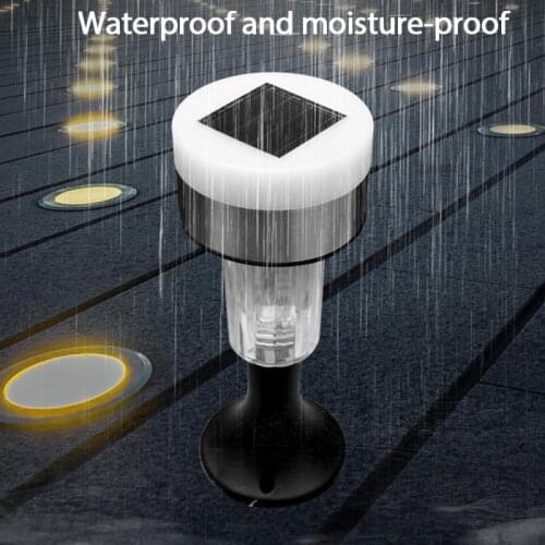 IP44 10pc Solar Lawn Light Walkway Night Decor 2V 25MA 0.5W Ground Lamp Landscape Garden Outdoor Rainproof Driveway With Battery