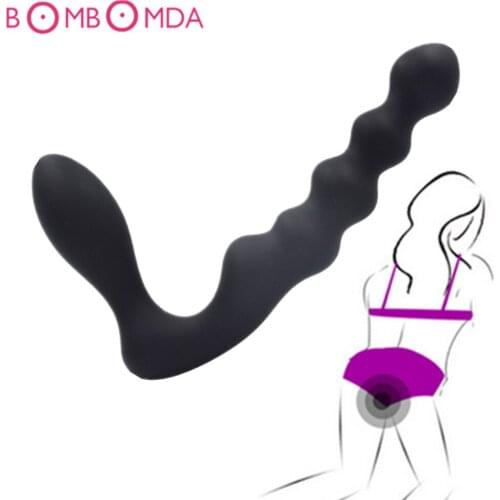 G-spot Stimulation Silicone Pull Anal Beads Strap on Anal Plug Anal Sex Toys For Men Gay Woman Butt Plug Dildo Masturbation