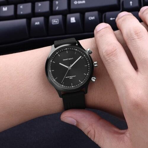 WristFun Hybrid Quartz Smart Watch with Smart Functions Pedometer Message Remind Activity Fitness Tracker