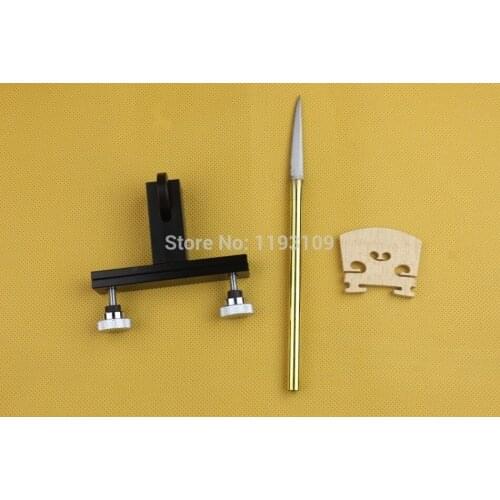 Violin making tools, redressal violin bridge machine and cutter, repair/install tools
