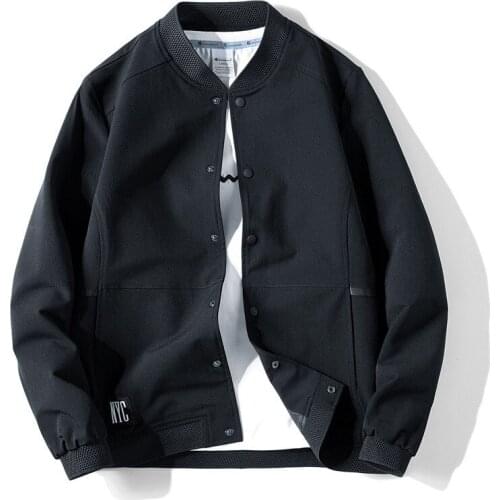 2021 New Autumn Classic Version Men Jacket Short Coats Causal Baseball Collar Mens Stand-up Collar Jackets Male Tops