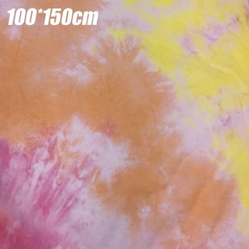 DIY Super Thin Cooling Craft Fabric Gradient Multi-Color Patchwork Spring Summer Scrapbooking Cloths for Sun Protection Use