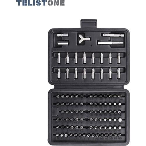 TELISTONE Screwdriver Bit Set Chrome Vanadium Steel Screwdriver Bit Phillips Hexagon Screwdriver Bits for Home Appliances Repair