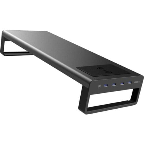 Smart Base Aluminum Alloy Computer Laptop Base Stand with USB 3.0 Port GDeals