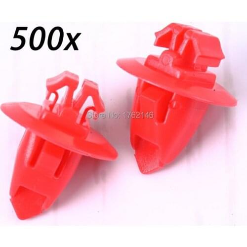 500x / Per Wheel Arch Rocker Panel Moulding Clip 90904-67037 9090467037 For Toyota Fortuner Sequoia Tundra Tacoma 4 Runner