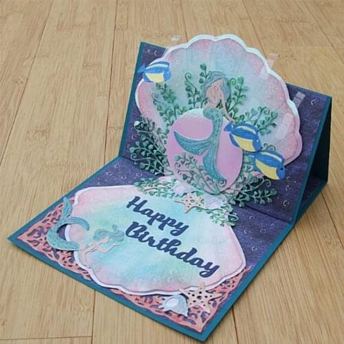 Cirrus Sea Grass Metal Cutting Dies Stencils For DIY Scrapbooking Decorative Embossing Handcraft Die Cutting Template 2018 New