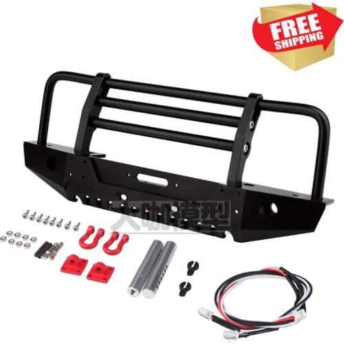 RC Parts TRX4 front metal bumper led light hook set for 82056-4 trax TRX-4 option parts