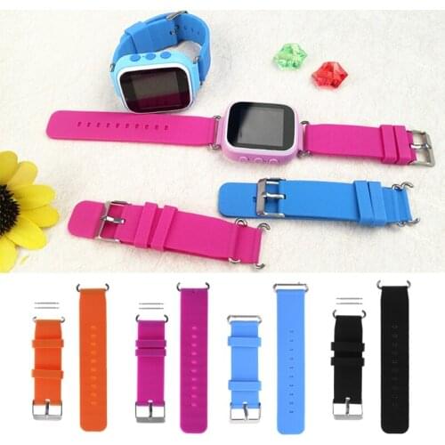 Kids Replacement Soft Silicone Wrist Band Watch Strap For Childs Smart Watch