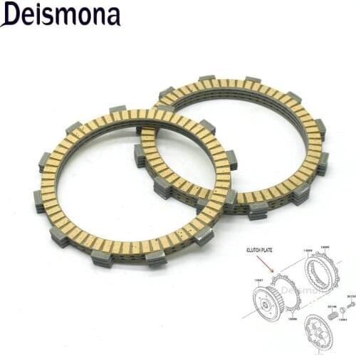 Motorcycle Clutch Disc Clutch Friction Plate For Kawasaki ER6N ER6F 2006-2015