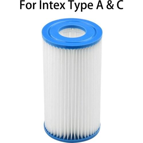 1pc Swimming Pool Filter Element Replacement Type A Or C Type Swimming Pool Filter Pump Daily Care Accessories Filter Element
