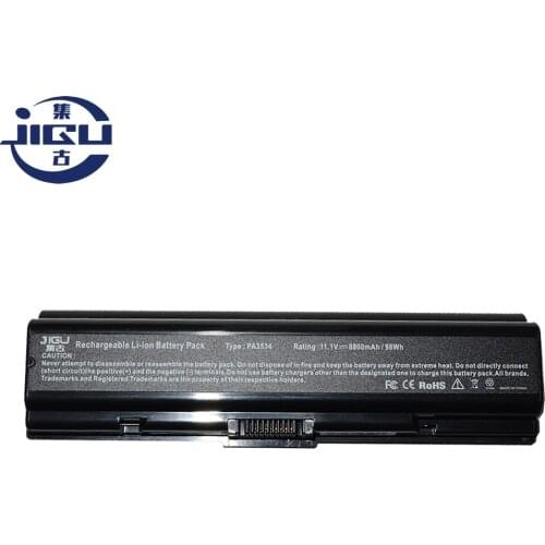 JIGU PA3534U-1BAS PA3533U-1BRS PA3535U-1BRS Laptop Battery 8800mAh For Toshiba Satellite A200 A205 A210 A215 A300 L300 M200