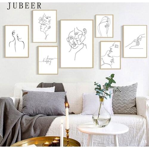 JUBEER Modular Paintings On The Wall