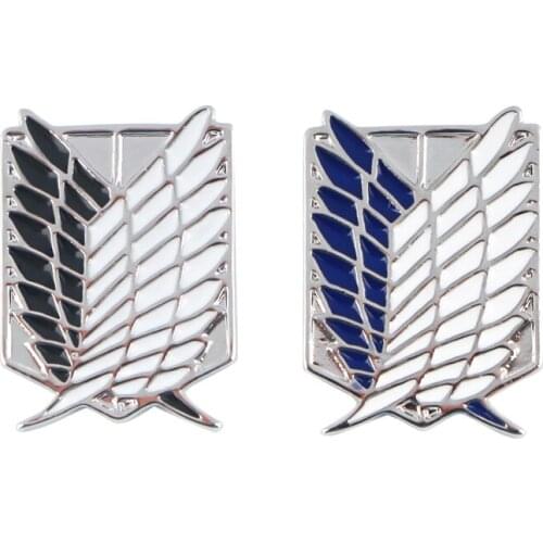 MD279 DMLSKY Cartoon Brooch Metal badge Women and Men Enamel Pins Clothes Brooches Shirt Collar Pin Gifts