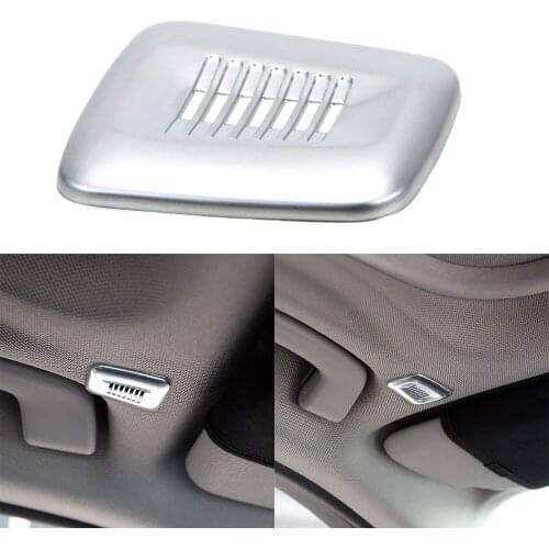 LEEPEE Styling Mouldings For BMW F30 F32 F07 F10 F15 F12 F25 X3 X5 3 4 5 6 Series Interior Roof Dome Microphone Cover Trim ABS