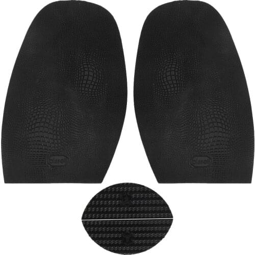 Mens Rubber Half Sole Stick & Sole Heel Tips Wear Proof Shoe Repair Value Set
