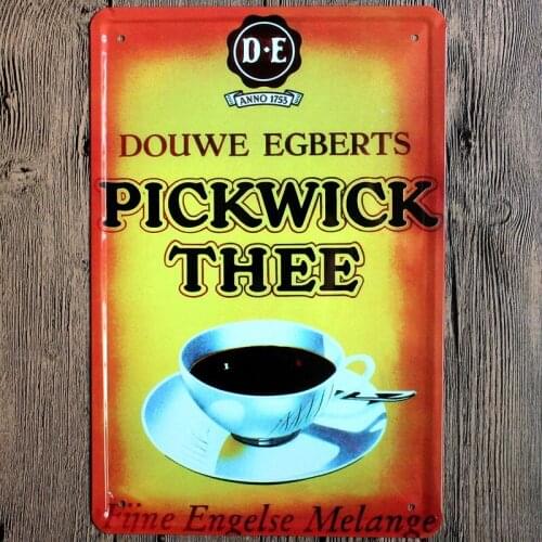 Coffee Drinking Tin Signs Metal Plate Wall Pub Home Art Party Decor Vintage Iron Poster Cuadros DU-8062