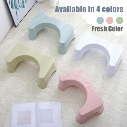 Bathroom 6.7Inch Height Squatty Potty Toilet Stool Children Pregnant Woman Seat Toilet Foot Stool For Adult Men Women Old People