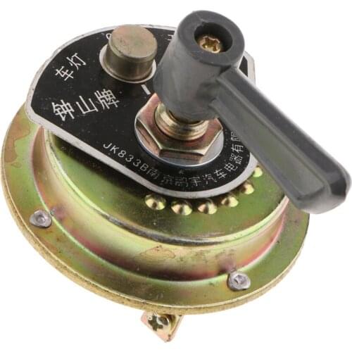 Tractor Forklift Truck Scooter 3 Position Switch Lock for Headlight Lamp