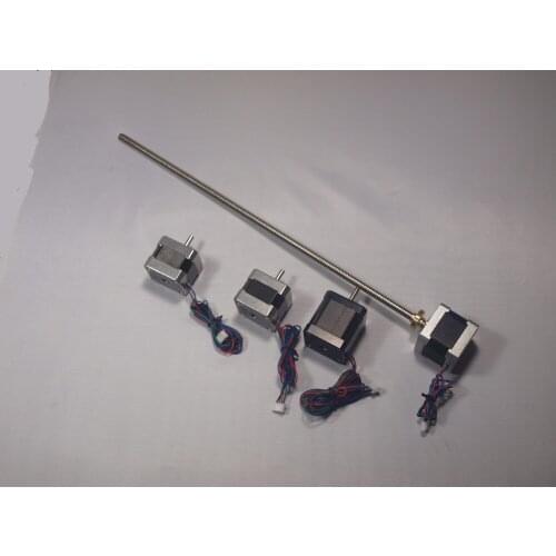 Ultimaker2 Extended X/Y/Z axis extruder stepper motor set for D 400m Z-Motor with Trapezoidal Lead Screw