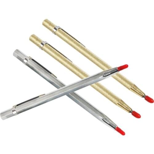 Tungsten Steel Tip Scriber Marking Etching Pen Marking Tools For Ceramics Glass Silicon Quartz Shell Engraver Metal Tool