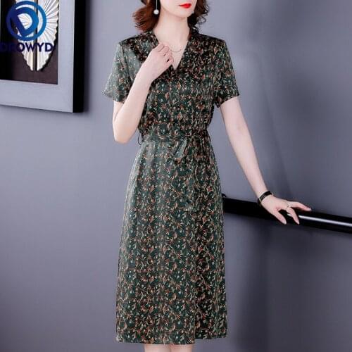Women Green Floral Printed Maxi Dress 2021 Summer Boho Beach V-neck Short Sleeve Dresses Fashion Elegant Badycon Party Vestidos