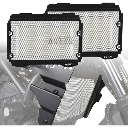 Motorcycle Accessories MT07 FZ07 For YAMAHA MT-07 2021 FZ-07 FZ MT 07 2020 2019 Radiator Grill Cover Oil Cooler Protection Guard
