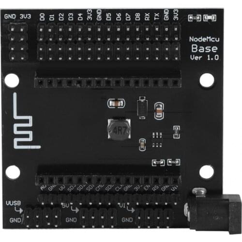 Orange Pi NodeMcu Lua Black Metal ESP8266 WIFI Development Plate Base Expander Board Base For Raspberry Pi Raspberry Pi Case