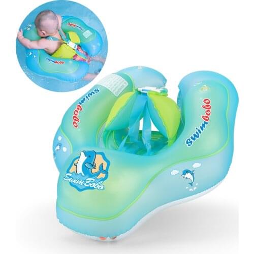 Free Swimming Ring Inflatable Infant Floating Kids Float Swim Pool Baby Accessories Circle Bath Inflatable Ring Toy For Dropship