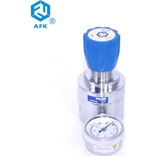 High flow stainless steel 1/2NPT F hydrogen high pressure gas regulator