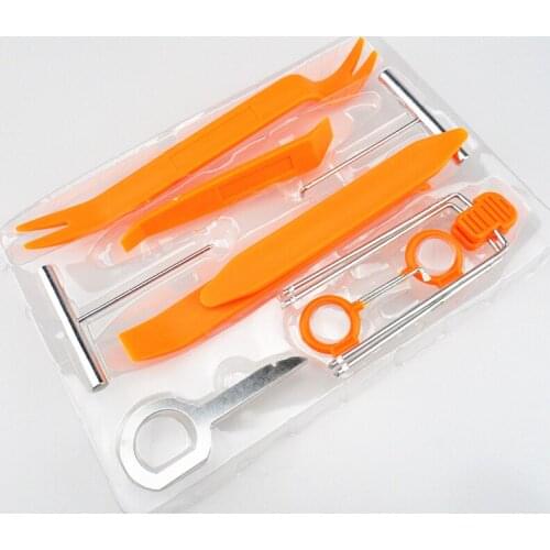 12pcs / set Car Pry Tool Disassembly Tool for chevrolet cruze aveo captiva lacetti VW Volkswagen JETTA MK6 GOLF 5 6 7 skoda fabi