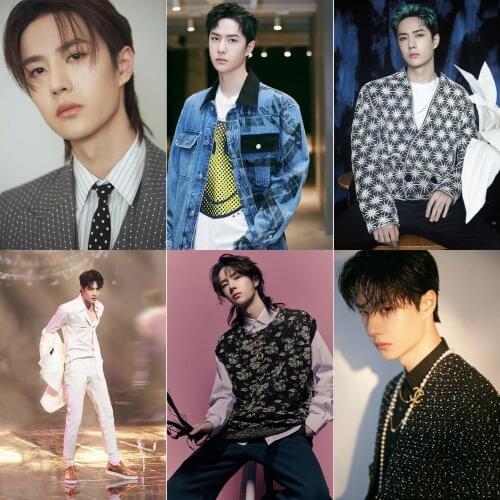 Canvas Painting Wall Art Actor Singer Dancer Wang Yibo Poster and Print Room Decoration Pictures Living Posters Home Decor Gift