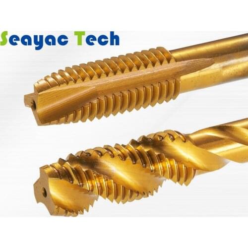 M35 Cobalt HSSE Straight Flute Taps HSSE Spiral Pointed Machine Tap M12x1.25 No coated for steel and stainless steel process