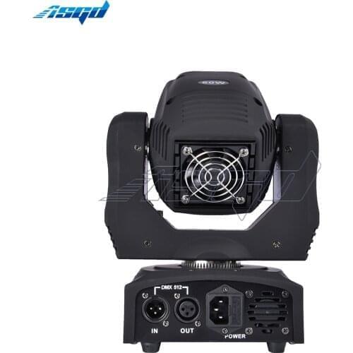 ASGD Music DJ Disco Lamp Christmas 60W LED Spot Moving Head Light Wash Stage Lyre With 7 Colors 7 Gobos For Home Party DMX