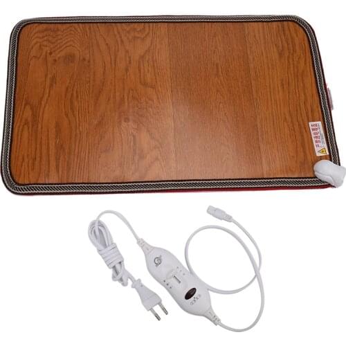 60W PU Heating Foot Mat Warmer Electric Heating Pads Feet Leg Warmer Carpet Thermostat Warming Tools For Home Office